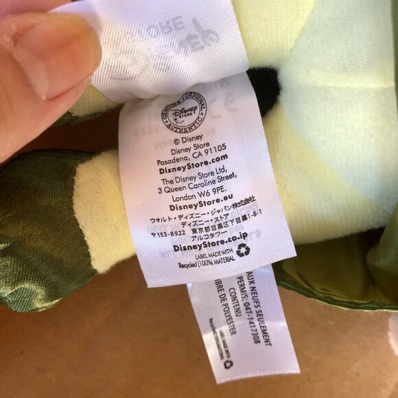 Disney Store Frozen Anna Plush Doll Toddler Green Dress 14" Stuffed Toy - Picture 5 of 6